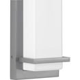 thumbnail image 3 of Z-1080 LED Collection Metallic Gray One-Light Small LED Outdoor Sconce, 3 of 7