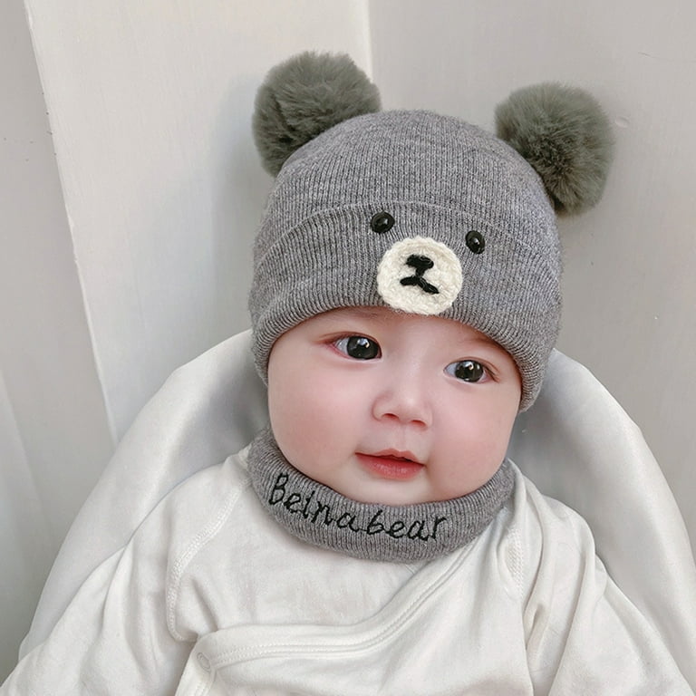 Generic Autumn and Winter Children's Plush Hat Baby Hat Boys and