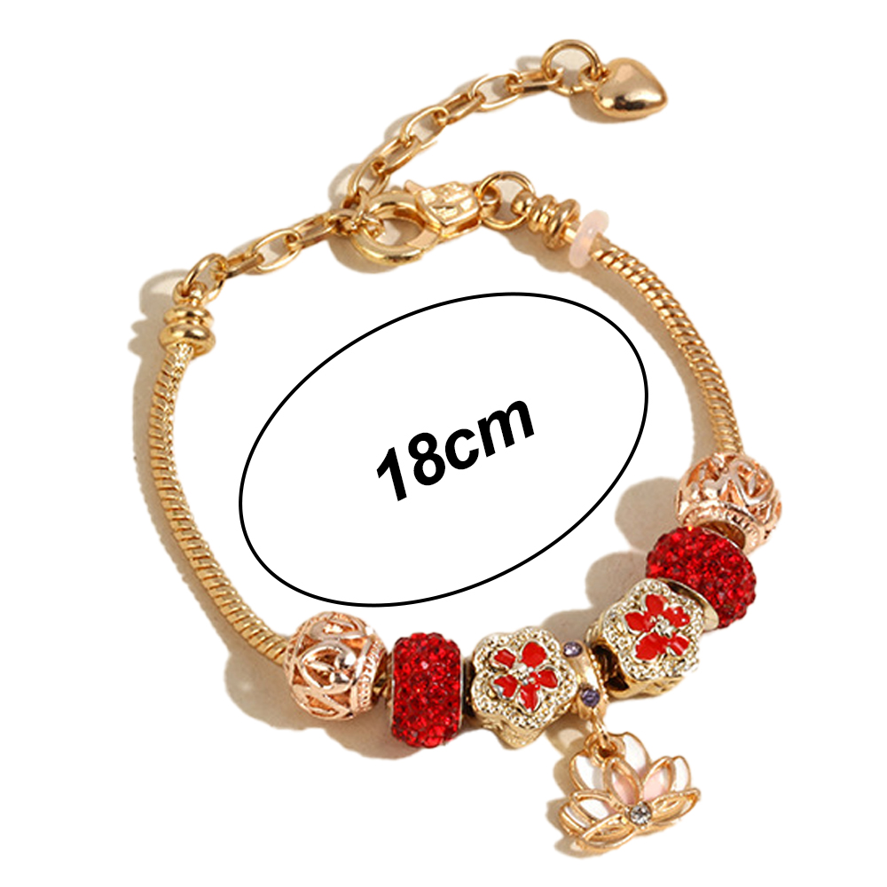 Wholesale Adjustable Brass Glass Slider Bracelets - Pandahall.com