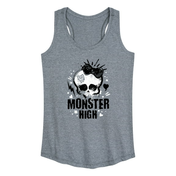 Monster High - Skullette Punk Logo - Women's Racerback Tank Top