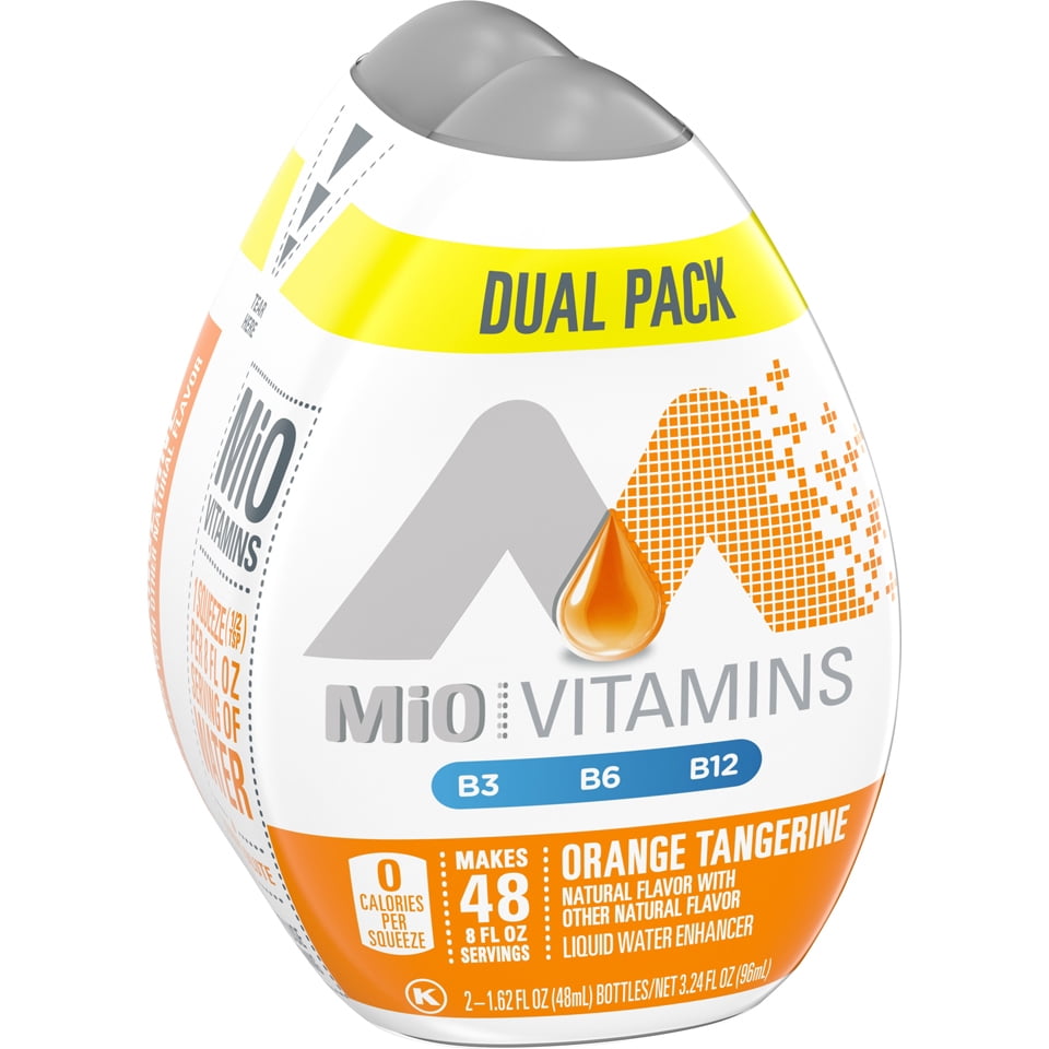 MiO Vitamins Orange Tangerine Liquid Water Flavoring Enhancer 21.62 fl