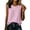 *Pink, variant on Women's Tank Top Sleeveless Color Fashion Design Cotton Linen Top Navy XL