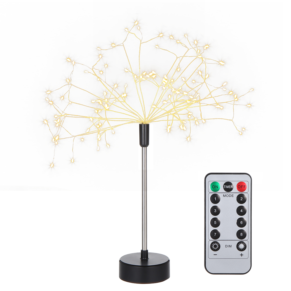 120 LEDs Branch Tree Lights Table Lamp Centerpiece Indoor Outdoor