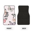 thumbnail image 2 of Lsque Tapis de Sol 4 Pcs Imprimé Papillon, Doublures en Caoutchouc Résistantes, Design Antidérapant, Protection Automobile Toutes Saisons, Véhicules, Voitures, Camions et SUV, 2 of 7