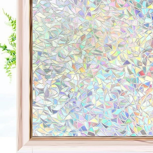 Película decorativa para ventana BLESIY película de privacidad esmerilada 45x300cm