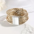 thumbnail image 4 of Star Bracelet Adjustable Layer Cord Wristband For And, 4 of 4