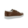 thumbnail image 3 of Fitflop Womens Camryn Furry Leather Sneaker Shoes, Light Tan, US 8, 3 of 3