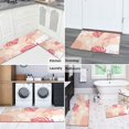thumbnail image 6 of Kitchen Rugs and Mats Non Skid Washable Spring Flowers Floral Kitchen Mat and Rug Set,Floor Cushion Absorbent Rug,Rubber Backed Area Rugs for Kitchen Laundry, 6 of 7