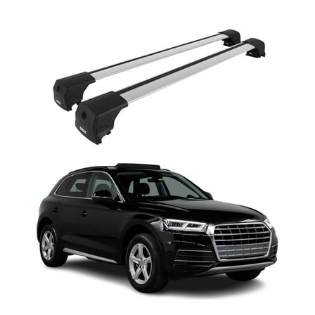 2018-2025 Audi Q5 2.gen Roof Rack Cross Bars Silver
