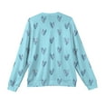 thumbnail image 4 of Valentines Day Mens Sweatshirts Stretch V Neck Hollow Heart Pattern Pullovers Valentines Pullover Tops for Men, 4 of 5