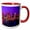 Red/White, variant on 3drose, Tampa, Florida at Night, 11oz Mug