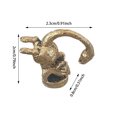 thumbnail image 2 of Animal Hinge Head Home Decoration Animal Decoration Retro Style Door Frame Head Up Decoration Animal Head Up Micro Decoration Suitable For Animal Enthusiasts, 2 of 6