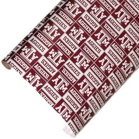 NCAA Texas AandM Aggies Team Gift Wrap