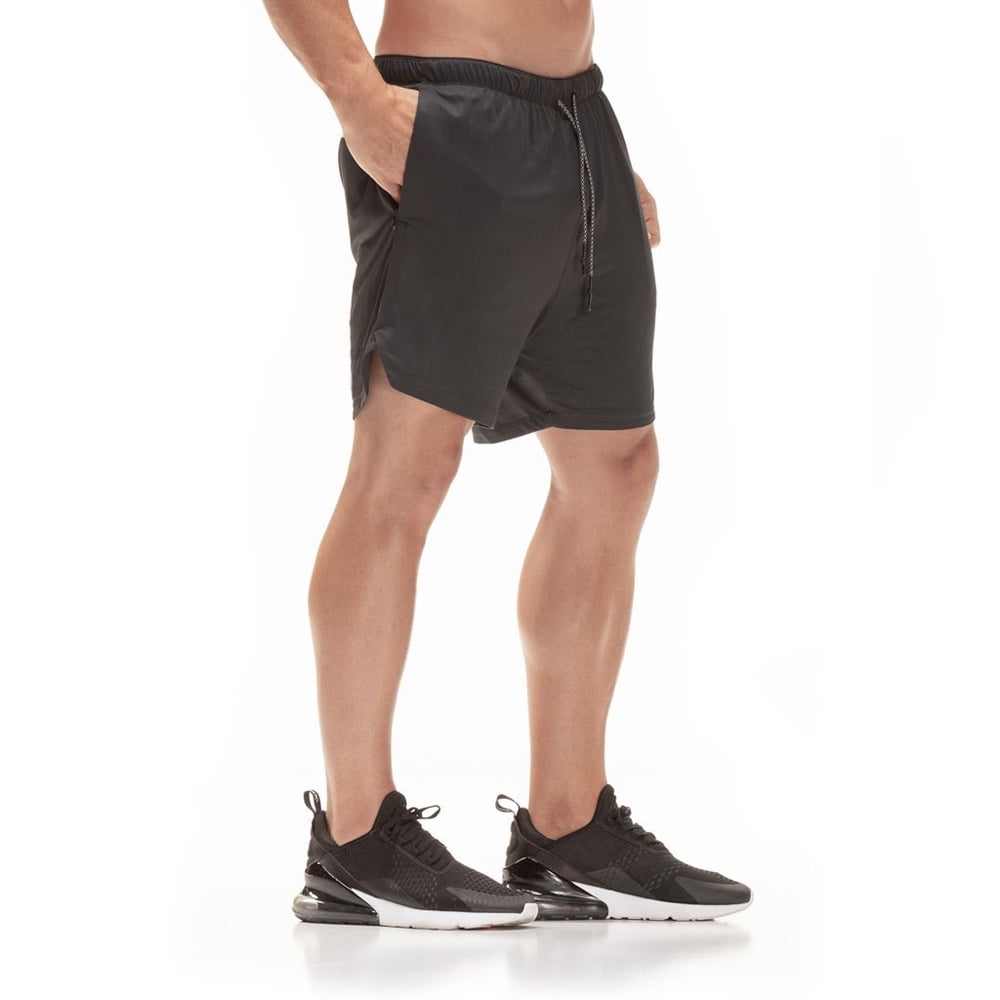 Men's Workout Running Gym Shorts 2 in 1 