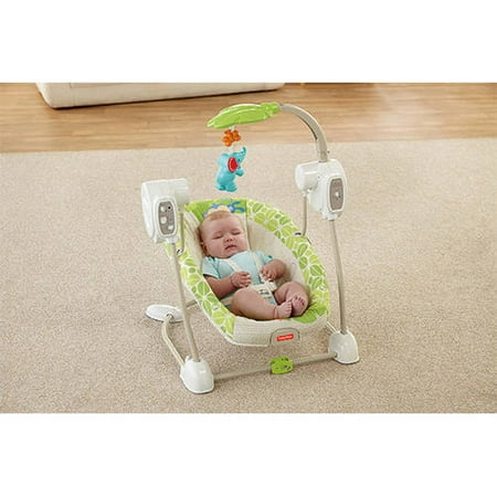 Fisher-Price Rainforest Friends Space Saver Swing and Seat