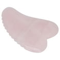 thumbnail image 1 of Rose Quartz Gua Sha Tool, Compact Portable Scraping Board Firm Sturdy Pain Relief  for Home Travel for Abdomen Legs, 1 of 8