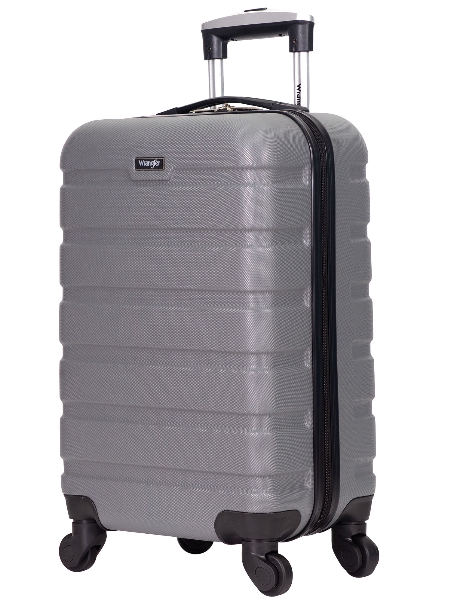 Wrangler 20” Carry-On Rolling Hardside Spinner Luggage Navy 