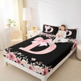 thumbnail image 3 of Erosebridal Princess Bow D Queen Sheet Sets, Spring Flower Bed Set, 4 Pieces, 3 of 5