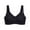 Black, variant on Womens Jelly Bras Wireless Comfortable Bra Supportive No Underwire Bras Tshirt Push Up Bralettes Plunge Seamless Bra