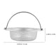 thumbnail image 2 of Anti-Clogging Kitchen Sink Strainer Stainless Steel Silver for Drain Maintenance Filter Food Residues 2Pcs, 2 of 4