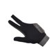thumbnail image 2 of 1pc Guante de billar de tres dedos Guante de mano izquierda elástico antideslizante de silicona - Talla M (Negro), 2 of 5
