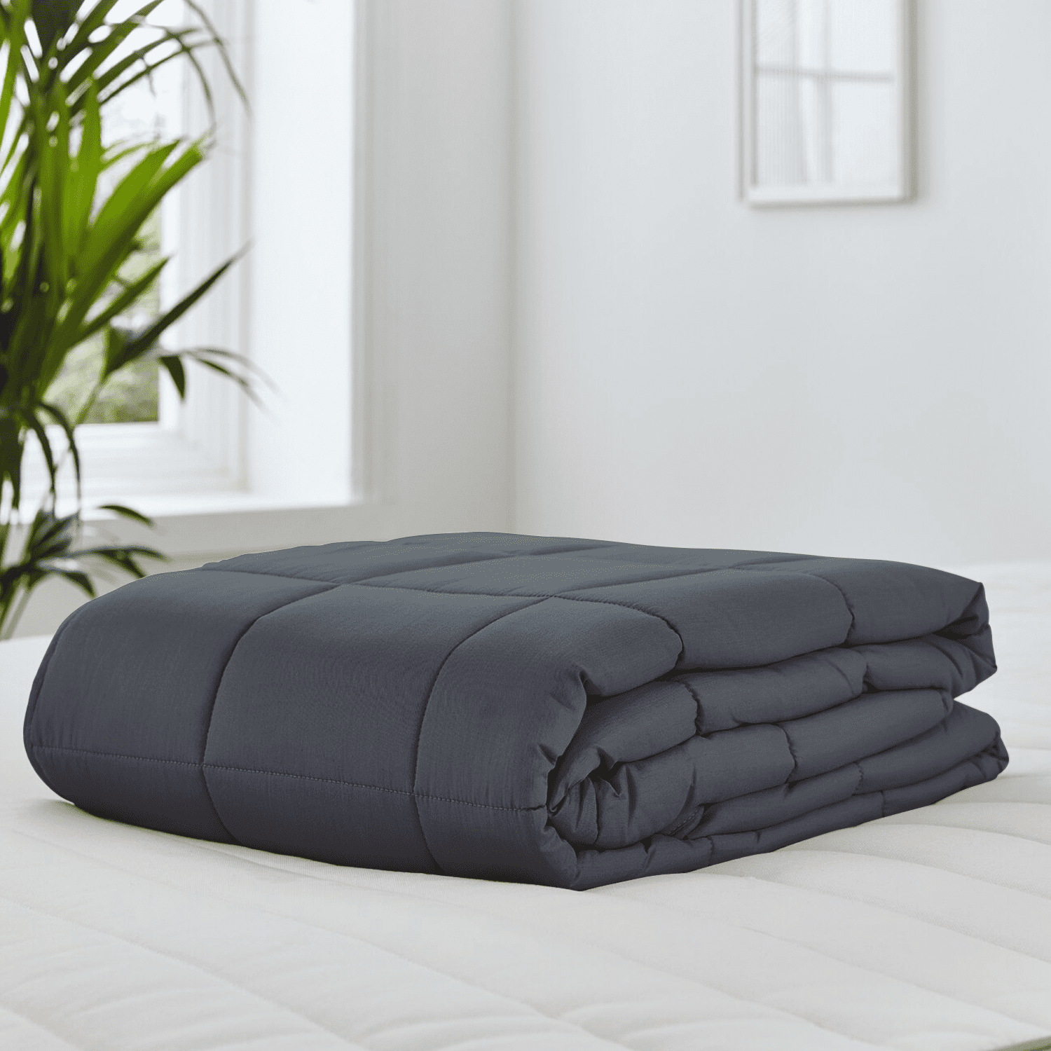 Weighted Throw Blanket Twin Size 6.8 Kg Glass Beads Filled Heavy Multilayered 