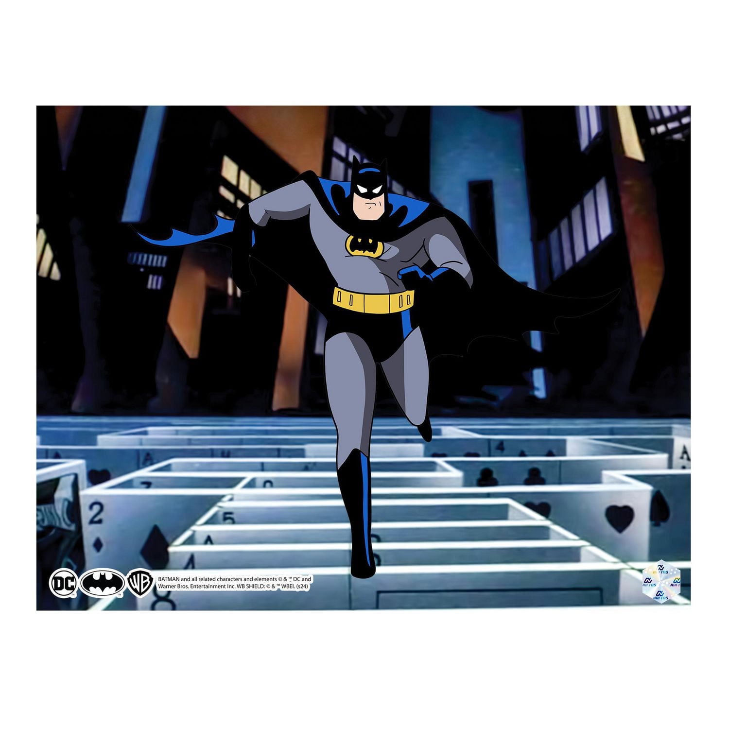 Pop Art Animation Cels - DC Batman Animated Series
