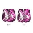 thumbnail image 5 of Lsque Skull White Horse Printed Women's Running Shorts with Liner Pockets,Elastic Quick Dry Workout Athletic Gym Yoga Shorts,Womens High Waist Shorts-XX-Large, 5 of 9