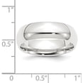 thumbnail image 4 of Platinum 8.2mm Lightweight Comfort-Fit Wedding Band Size 11.5 - Ring Size 11.5, 4 of 7