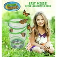thumbnail image 5 of Nature Bound Butterfly Growing Kit - Live Caterpillar to Butterfly Project for Kids - Includes Voucher for Caterpillars, Green Pop-Up, Durable Nylon, 5 of 8