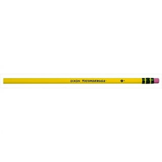 Ticonderoga Pencils, #2 Soft, Yellow, Presharpened, 18 Per Pack, 2 Packs 