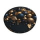 thumbnail image 1 of Balery Elegant Golden Blue Ornaments Fundas de asiento para taburete de bar redondo de tela de terciopelo ajustables que protegen de arañazos y manchas para sillas de 14 a 17 pulgadas.-13 inch, 1 of 7