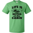 thumbnail image 3 of Inktastic Life is Better at the Cabin with Trees and Moon T-Shirt, 3 of 5