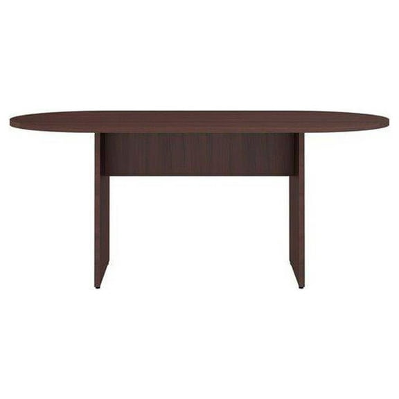 Lorell Conference Table, Oval, Top/Base, 72"X36"X29-1/2", Epo (LLR18230)