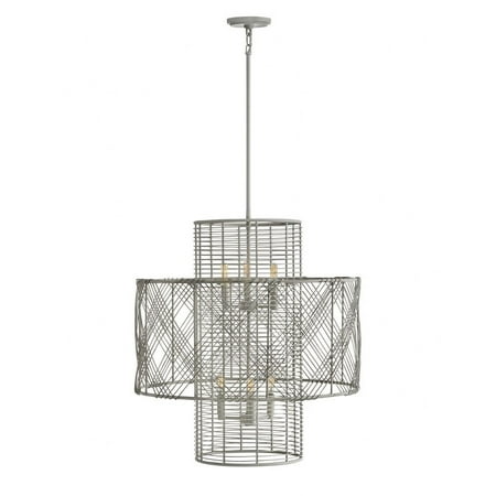 

Bohemian Six Light Chandelier-Light Ashwood Finish Bailey Street Home 81-Bel-4442302