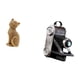 thumbnail image 5 of Estatua De Gato Con Cámara De Resina, Figura Decorativa única De Colección, Escultura Animal Para La Entrada, Estantería, Sala De Estar, Dormitorio, Armarios, Amigos, Bar, Familia, 5 of 8