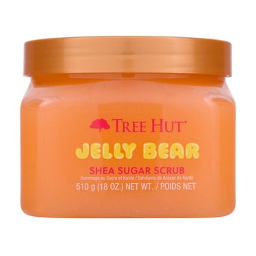 Tree Hut Jelly Bear Exfoliating Shea Sugar Body Scrub, 18 oz