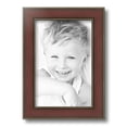thumbnail image 2 of ArtToFrames 8" x 12" Honors Mahogany with Gold Picture Frame, 8x12 inch Brown Wood Poster Frame (WOM-5156), 4 Pack, 2 of 7