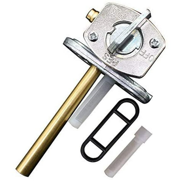 Labwork Gas Tank Fuel Cock Valve Petcock Switch Fit for Arctic Cat 300 400, Fit for Kawasaki Bayou Ninja 305 454 300 500 KLT160 KLT185 KDX200 KLX125 KLX300 KX65 2GU-24500-02