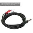 thumbnail image 4 of Cable de Audio de 6.35 mm A 2RCA, Enchufe de Ofc y Reproducciónica de cable de audio Portátil para El Dispositivo, 4 of 7