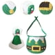 thumbnail image 4 of Babero navideño con gorro para mascotas, decoración navideña para perros y gatos pequeños, ideal para fiestas de invierno. ¡Un regalo fantástico! Acce verde, 4 of 8
