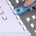 thumbnail image 6 of 50 Pcs Binder Clips,Work With Clam Clip Dispensers,Reusable Metal Refill Clips Binding,Mini Metal Refill Clips,For Home Food Packaging,Binding Documents,Fixing Loose Leaf Pape Desk Office,Silver, 6 of 6