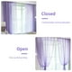 thumbnail image 1 of Nuevas cortinas de ventana de panel de cortina transparente de gasa de color sólido 100 * 200 cm Speravity JJ2978-07, 1 of 6