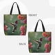 thumbnail image 2 of Fotbe Humming Bird 1 Bolsa Tote con Estampado para Mujer, Bolsos con Cremallera, Bolsa de Hombro Casual de Gran Capacidad con Bolsillos Internos, 2 of 7