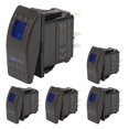 thumbnail image 2 of Interruptor De Palanca, Interruptor Basculante De 5 Pines De 12 V/24 V Con Pegatina Para Yate Para SUV ATV Para Coche Ccdes Otros, 2 of 8