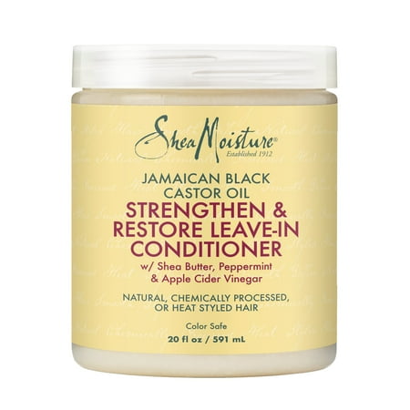 SheaMoisture Leave In Conditioner Jamaican Black Castor Oil, 20 oz