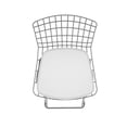 thumbnail image 3 of Madeline 41.73" Barstool with Seat Cushion in Charcoal Grey and White, 3 of 7