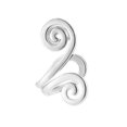 thumbnail image 1 of Pendientes Sin Perforación Perder Peso Acelerar Metabolismo Joyas Plata pc, 1 of 8