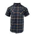 thumbnail image 2 of Ashirexll Summer Shirts for Men, Button up Shirt Men, Fashion Plaid Printed Casual Button Shirts with Double Pockets Turndown Collar Blouses, 2 of 4