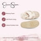 thumbnail image 3 of Pantuflas Jessica Simpson Cómodas de Piel Sintética con Memoria para Mujer, 3 of 6